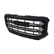 DURAFORCE Front Grille Chrome Plating Black Gray For 2016-18 2019 Gmc Sierra 1500