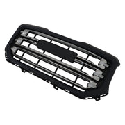 DURAFORCE Front Grille Chrome Plating Black Gray For 2016-18 2019 Gmc Sierra 1500
