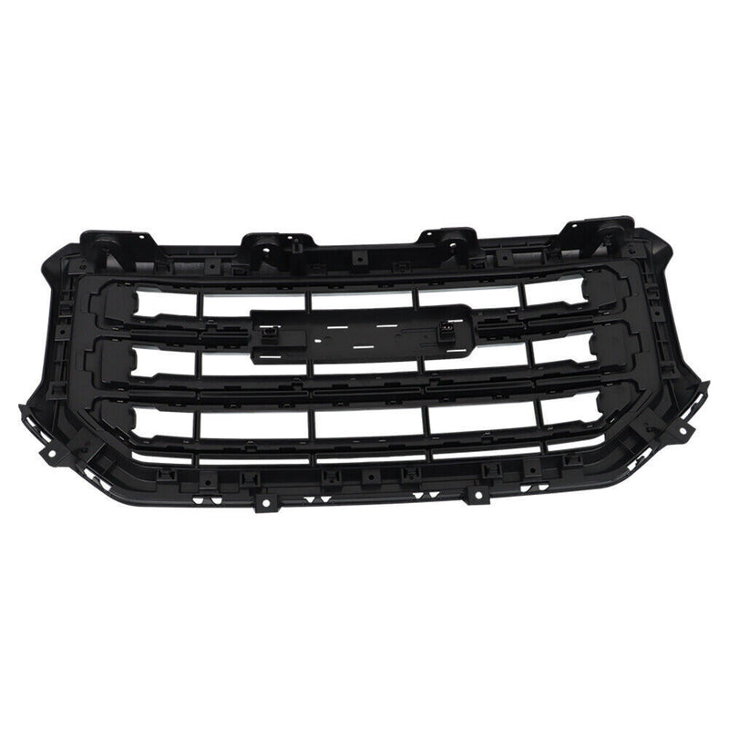 DURAFORCE Front Grille Chrome Plating Black Gray For 2016-18 2019 Gmc Sierra 1500