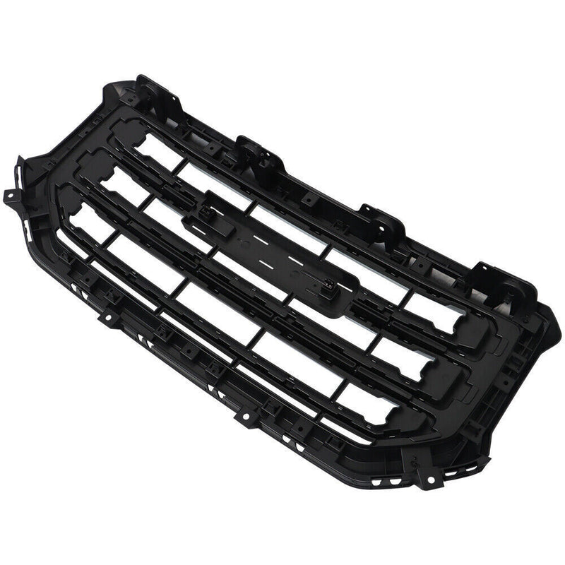 DURAFORCE Front Grille Chrome Plating Black Gray For 2016-18 2019 Gmc Sierra 1500