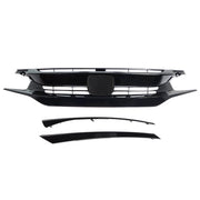 DURAFORCE Front Hood Grill Grille Eyelid For 2016-2018 Honda Civic Coupe Sedan
