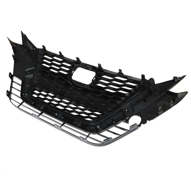 DURAFORCE Front Upper Grill For 2019-2021 Nissan Altima Chrome Black Factory Style
