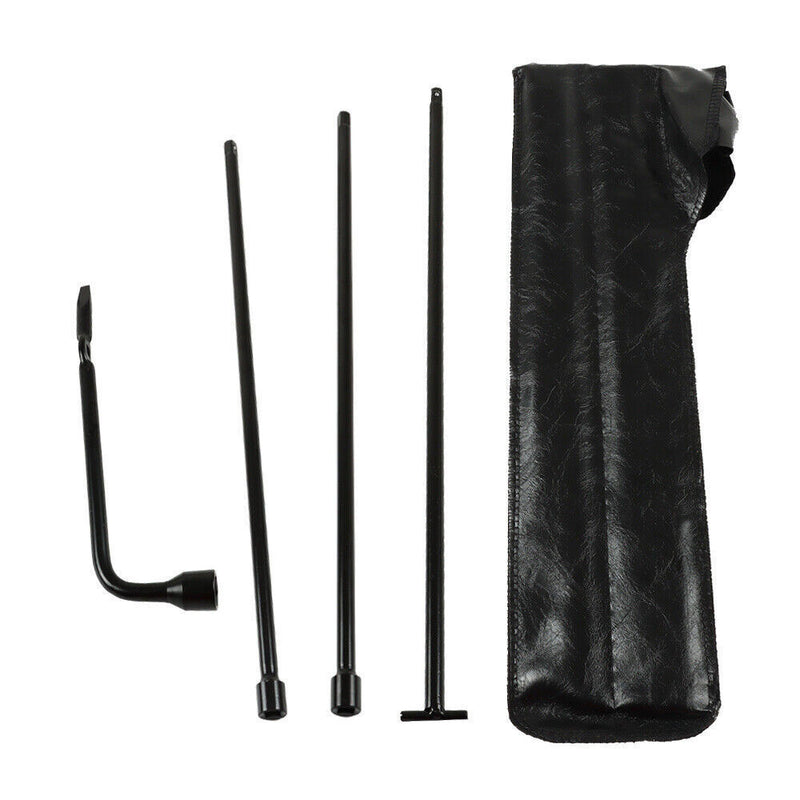 DURAFORCE Tire Jack Tool Kit Lug Wrench For Nissan Frontier Spare 2005-2014 2.5L