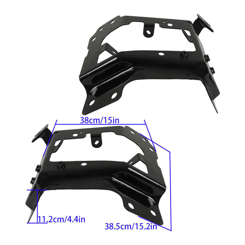 DURAFORCE 1 Pair Front Bumper Outer Bracket For 2014-2015 Chevrolet Silverado 1500