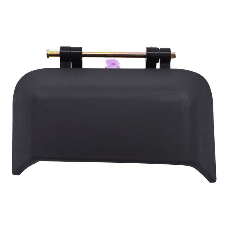 DURAFORCE Exterior Door Handle For 2007-2016 Jeep Compass Rear Right Black Plastic