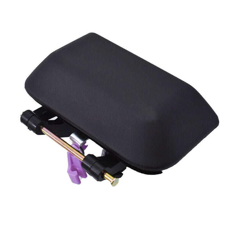 DURAFORCE Exterior Door Handle For 2007-2016 Jeep Compass Rear Right Black Plastic
