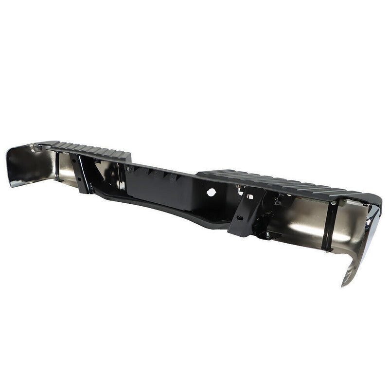 DURAFORCE Rear Steel Bumper Assembly For 2009-2013 2014 Ford F150 Truck Chrome
