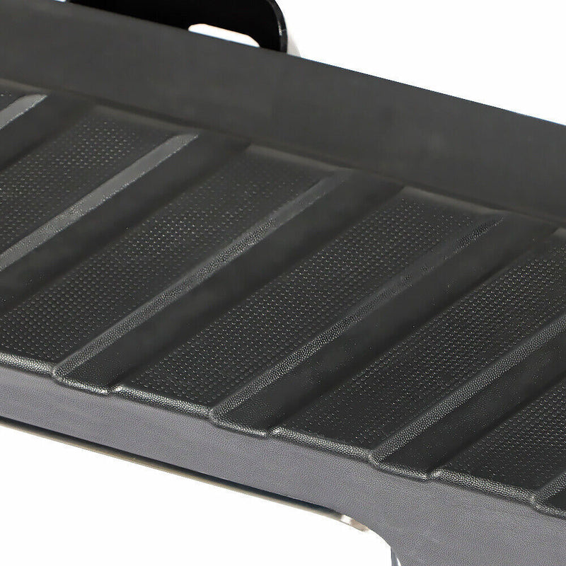 DURAFORCE Rear Steel Bumper Assembly For 2009-2013 2014 Ford F150 Truck Chrome