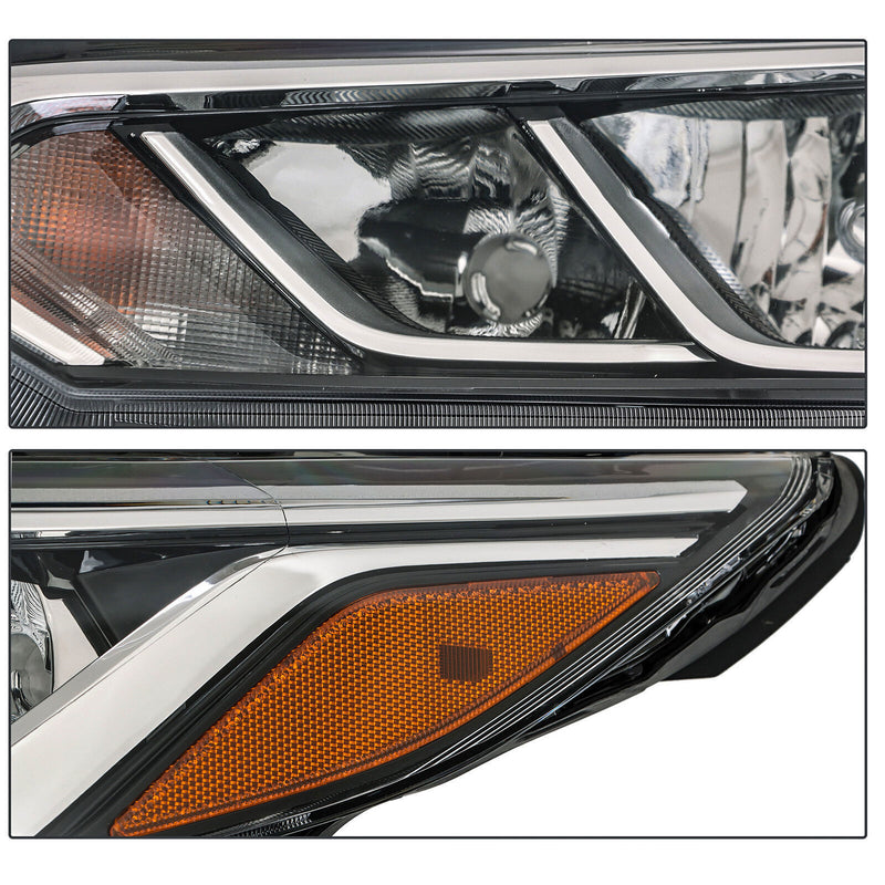 DURAFORCE Passenger Right Side Headlight For 2020-2023 Nissan Sentra S/SV Halogen
