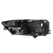 DURAFORCE Left+Right Headlights For 2011-2018 Volkswagen Jetta Halogen Black Bezel