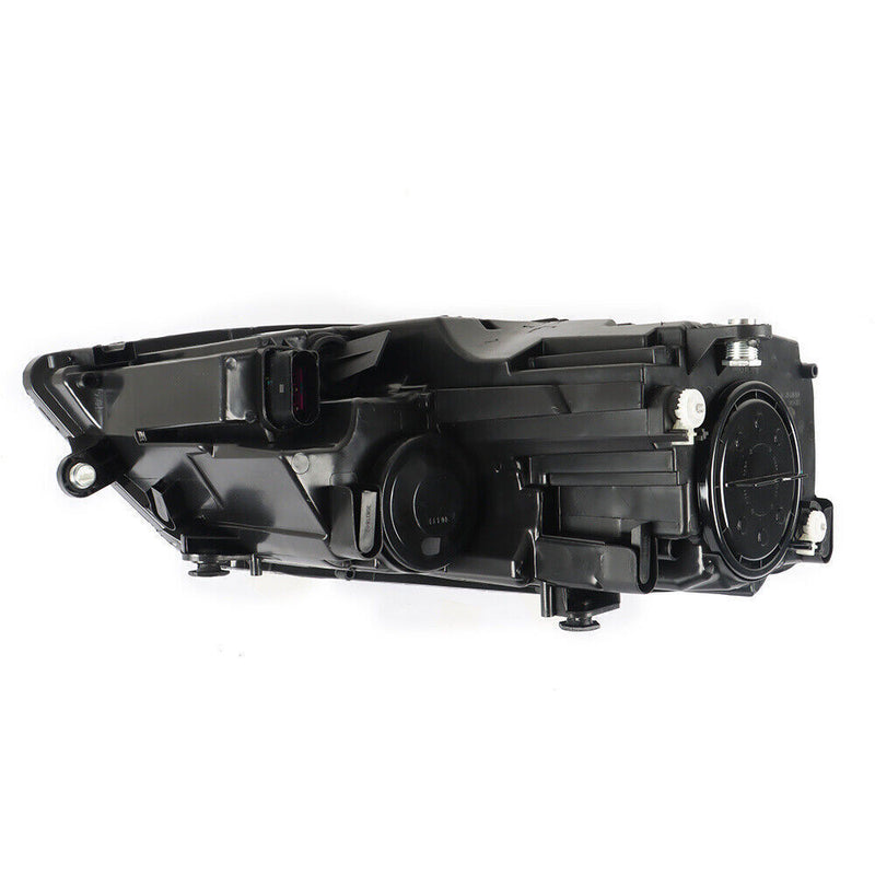 DURAFORCE Left+Right Headlights For 2011-2018 Volkswagen Jetta Halogen Black Bezel