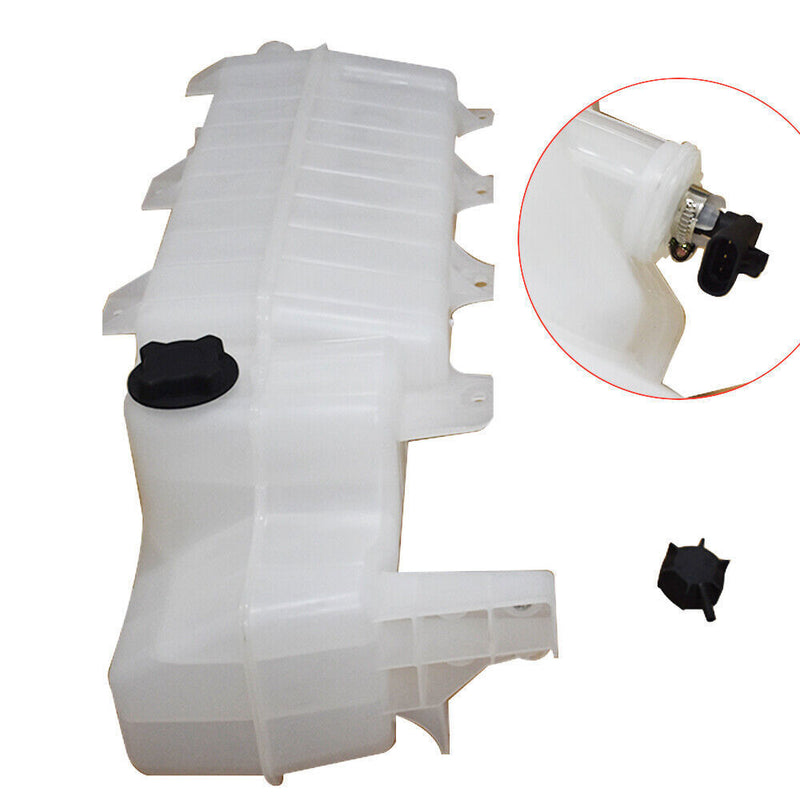 DURAFORCE Coolant Reservoir Tank w/Cap+Sensor For 2008-2017 Volvo VNL Truck U9