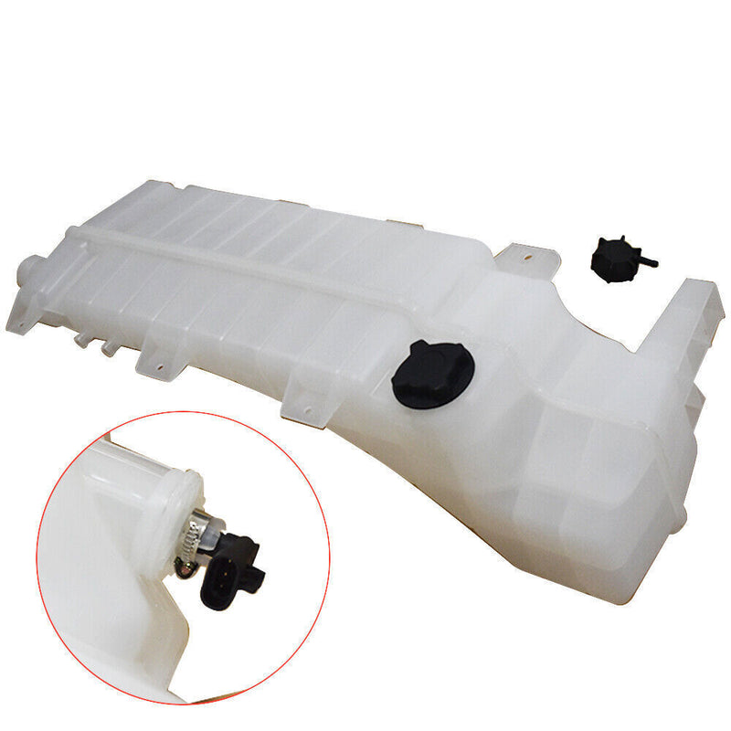 DURAFORCE Coolant Reservoir Tank w/Cap+Sensor For 2008-2017 Volvo VNL Truck U9