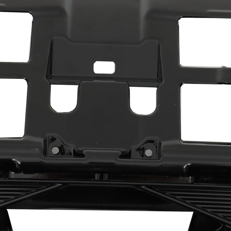 DURAFORCE Front Upper Bumper Grille Gloss Black For 2023-2024 Honda HRV Honeycomb