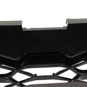 DURAFORCE Front Upper Bumper Grille Gloss Black For 2023-2024 Honda HRV Honeycomb