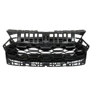 DURAFORCE Front Upper Bumper Grille Gloss Black For 2023-2024 Honda HRV Honeycomb