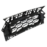 DURAFORCE Front Upper Bumper Grille Gloss Black For 2023-2024 Honda HRV Honeycomb
