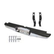 DURAFORCE Steel Rear Step Bumper Face Bar Chrome For 95-04 Toyota Tacoma TO1102215