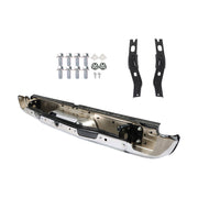 DURAFORCE Steel Rear Step Bumper Face Bar Chrome For 95-04 Toyota Tacoma TO1102215
