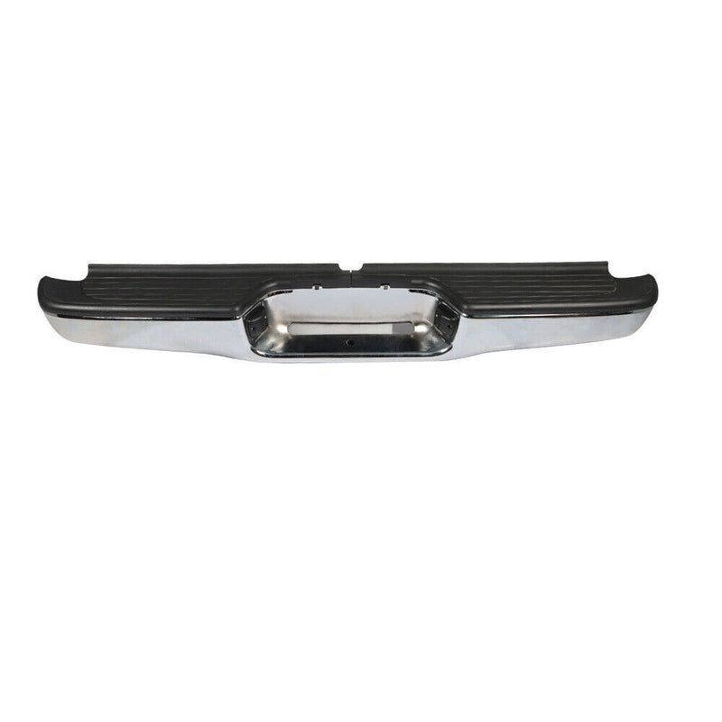 DURAFORCE Steel Rear Step Bumper Face Bar Chrome For 95-04 Toyota Tacoma TO1102215