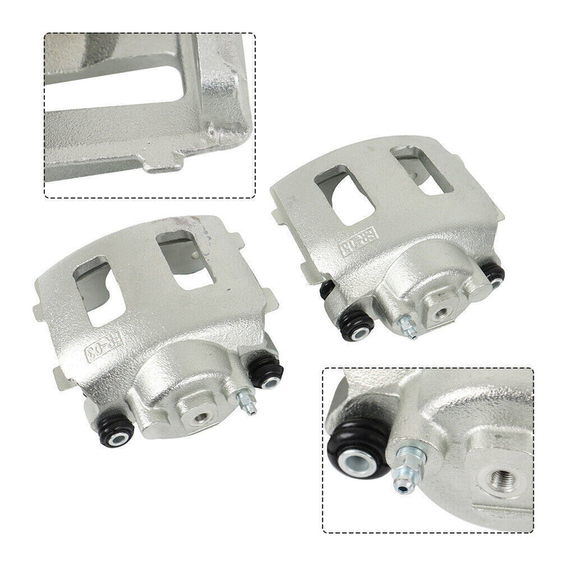 DURAFORCE Pair Brake Calipers For 1990-2001 Jeep Cherokee XJ Front Left & Right