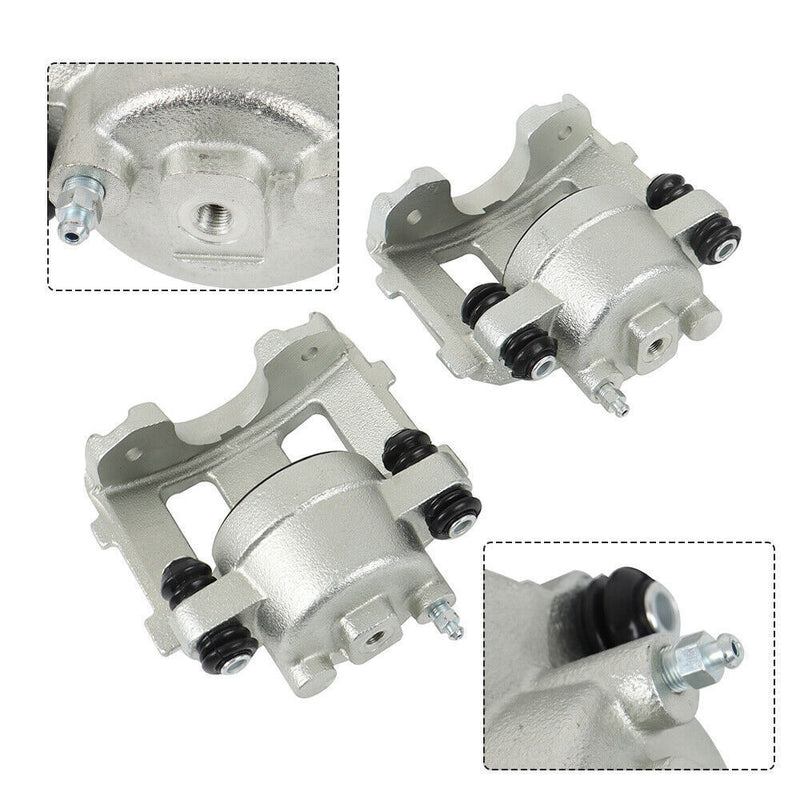 DURAFORCE Pair Brake Calipers For 1990-2001 Jeep Cherokee XJ Front Left & Right
