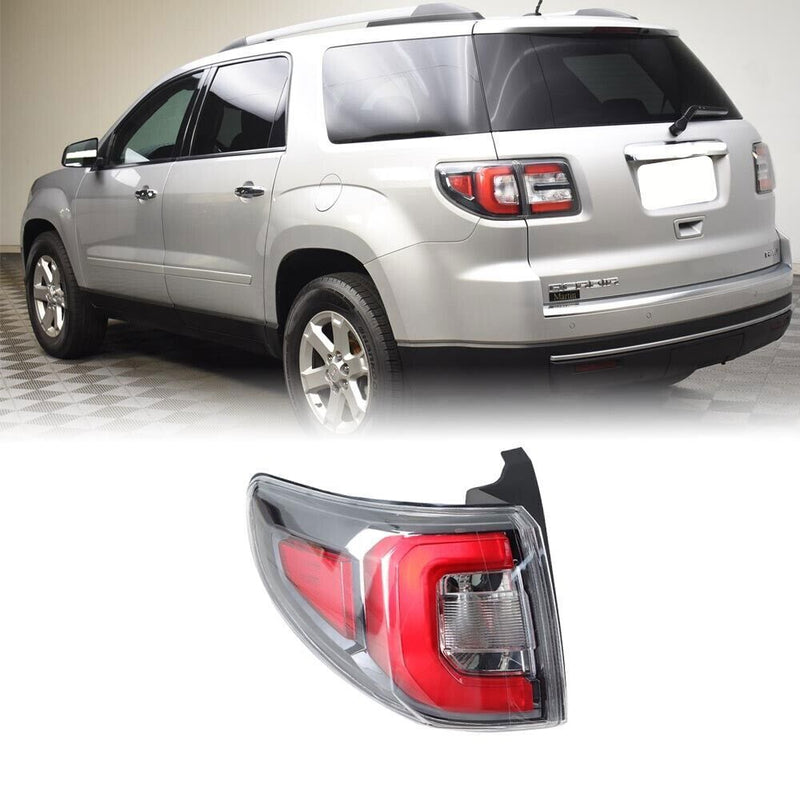 DURAFORCE Rear Tail Lights For 2013-2016 GMC Acadia LED Brake Lamp Driver Left