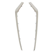 DURAFORCE Front Bumper Face Bar Trims Molding For 2018-2019 Hyundai Sonata 2PCS