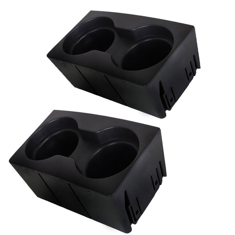 DURAFORCE 2PCS Center Console Cup Holder For 2011-2016 Ford F250 F350 Super Duty