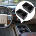 DURAFORCE 2PCS Center Console Cup Holder For 2011-2016 Ford F250 F350 Super Duty