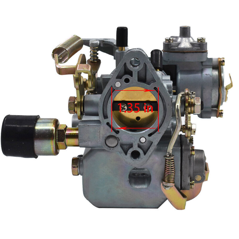 DURAFORCE Carb Carburetor For 1971-1979 VW 34 PICT-3 12V Electric Choke 1600CC