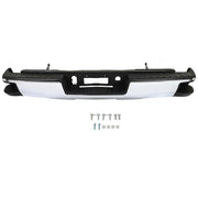 DURAFORCE Steel Rear Bumper For 2014-2018 Chevy Silverado 1500 GMC Sierra 1500