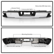 DURAFORCE Steel Rear Bumper For 2014-2018 Chevy Silverado 1500 GMC Sierra 1500