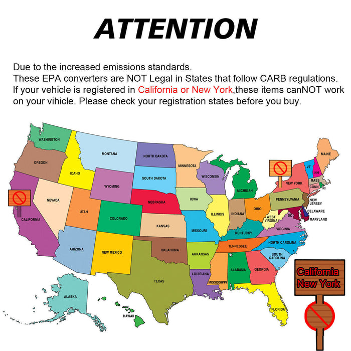 DURAFORCE Catalytic Converter For 2016-2022 Mitsubishi Outlander Sport 2.0L 4WD