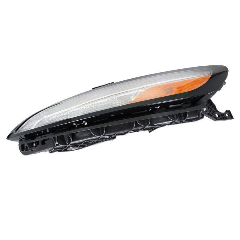 DURAFORCE Left Side Headlight For 2014-18 Jeep Cherokee Halogen W/DRL And Ballast