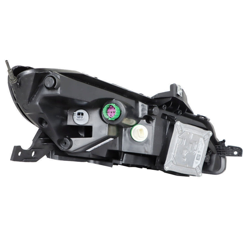 DURAFORCE Left Side Headlight For 2014-18 Jeep Cherokee Halogen W/DRL And Ballast