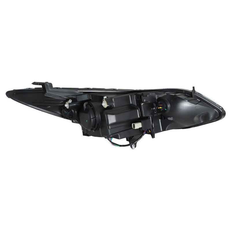 DURAFORCE Left+Right Headlights For 2016-2018 Chevy Cruze Halogen w/ LED DRL Clear