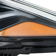 DURAFORCE Left+Right Headlights For 2016-2018 Chevy Cruze Halogen w/ LED DRL Clear