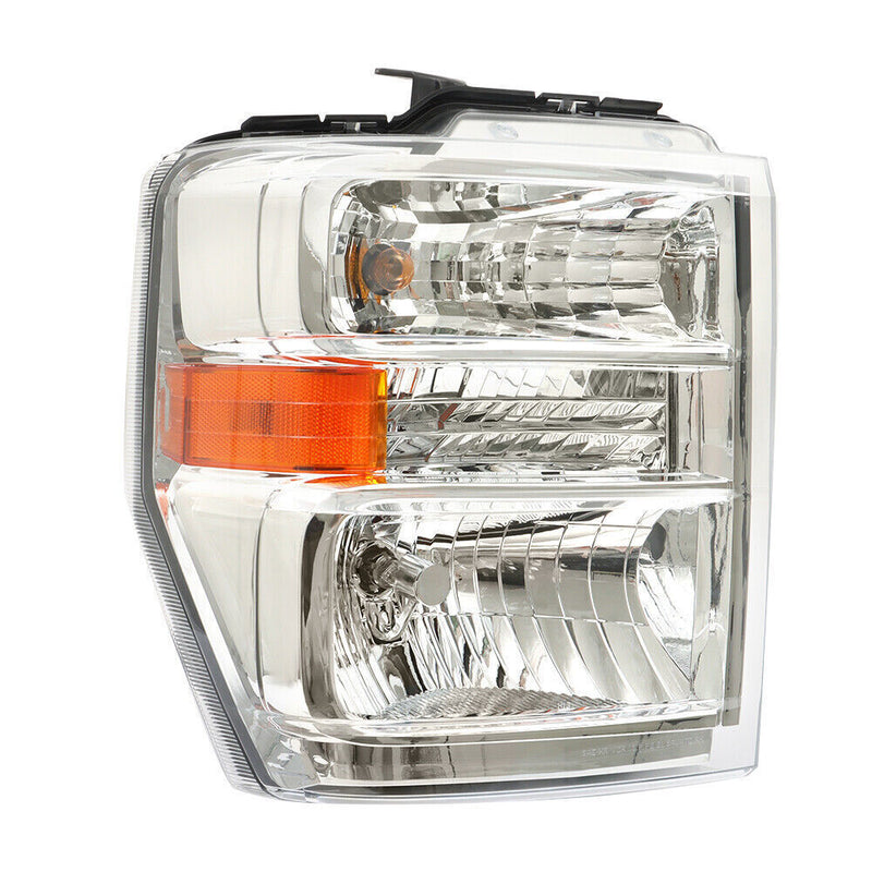 DURAFORCE Left+Right Headlights For 2008-2014 Ford E150 E250 E350 E450 Superduty