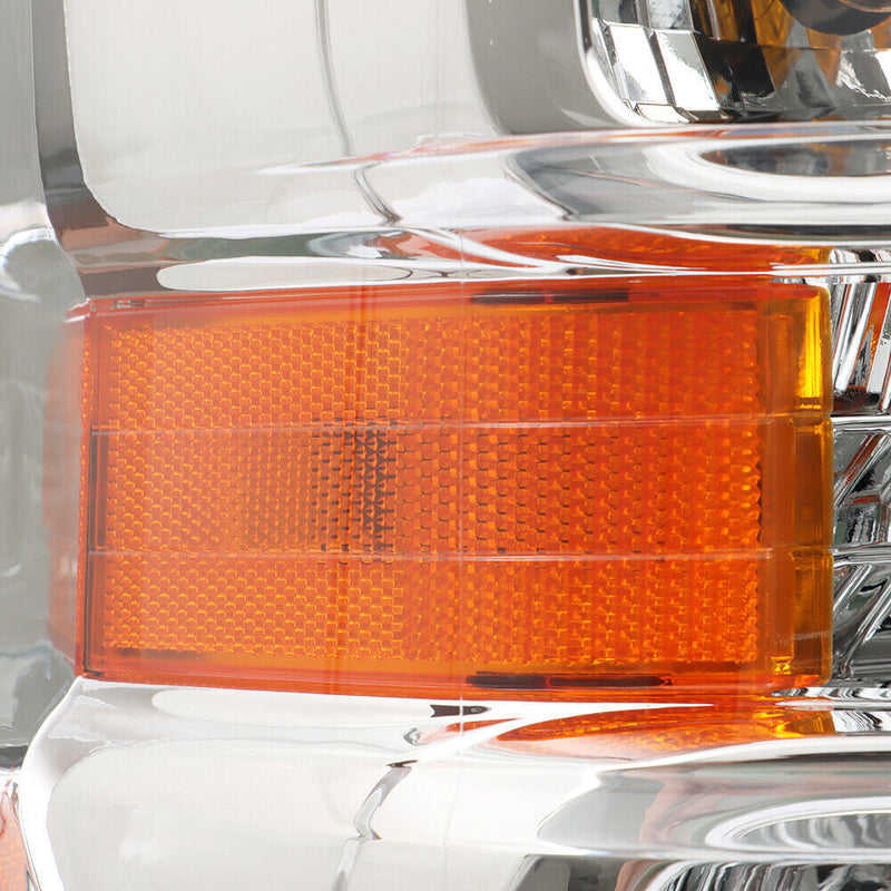 DURAFORCE Left+Right Headlights For 2008-2014 Ford E150 E250 E350 E450 Superduty