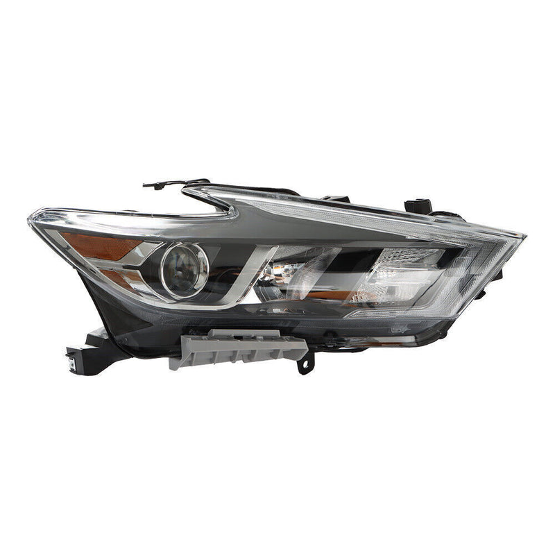 DURAFORCE Right Headlight For 2016-2018 Nissan Maxima S SL SV Halogen w/LED DRL