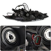 DURAFORCE Right Headlight For 2016-2018 Nissan Maxima S SL SV Halogen w/LED DRL