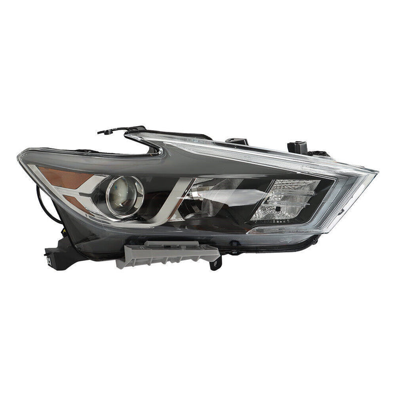 DURAFORCE Right Headlight For 2016-2018 Nissan Maxima S SL SV Halogen w/LED DRL