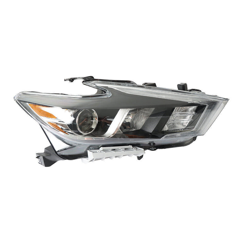 DURAFORCE Right Headlight For 2016-2018 Nissan Maxima S SL SV Halogen w/LED DRL