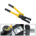 DURAFORCE 12T Hydraulic Wire Crimping Tool Cable Lug Terminal Crimper w/8 Dies YQK-120