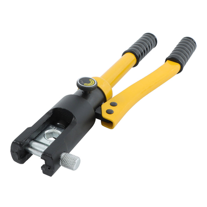 DURAFORCE 12T Hydraulic Wire Crimping Tool Cable Lug Terminal Crimper w/8 Dies YQK-120