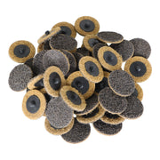 DURAFORCE 2Inch Coarse Surface Conditioning Discs Roll Lock Die Grinder Sanding Pads 50Pcs