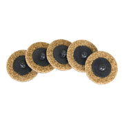DURAFORCE 2Inch Coarse Surface Conditioning Discs Roll Lock Die Grinder Sanding Pads 50Pcs