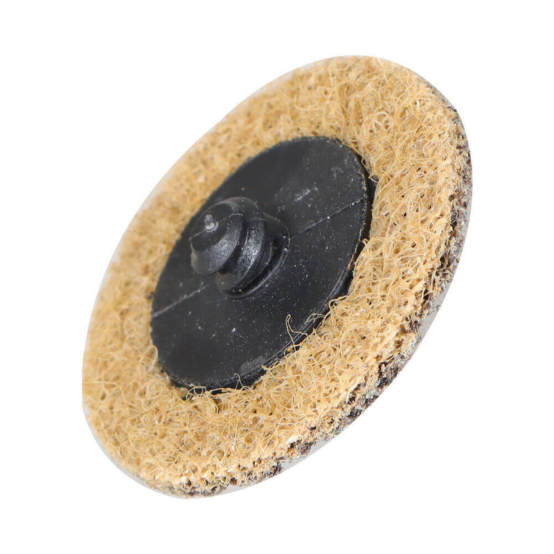 DURAFORCE 2Inch Coarse Surface Conditioning Discs Roll Lock Die Grinder Sanding Pads 50Pcs