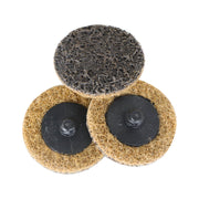 DURAFORCE 2Inch Coarse Surface Conditioning Discs Roll Lock Die Grinder Sanding Pads 50Pcs
